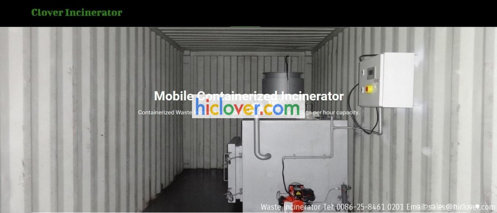 #incinerator｜ (Mobile Diesel Fired  Incinerator in container) waste incinerator …