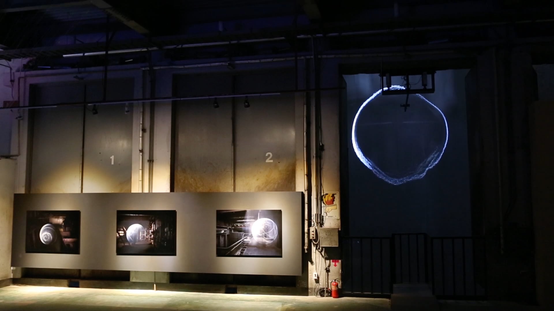 Lunar Surface The Incinerator – Installation