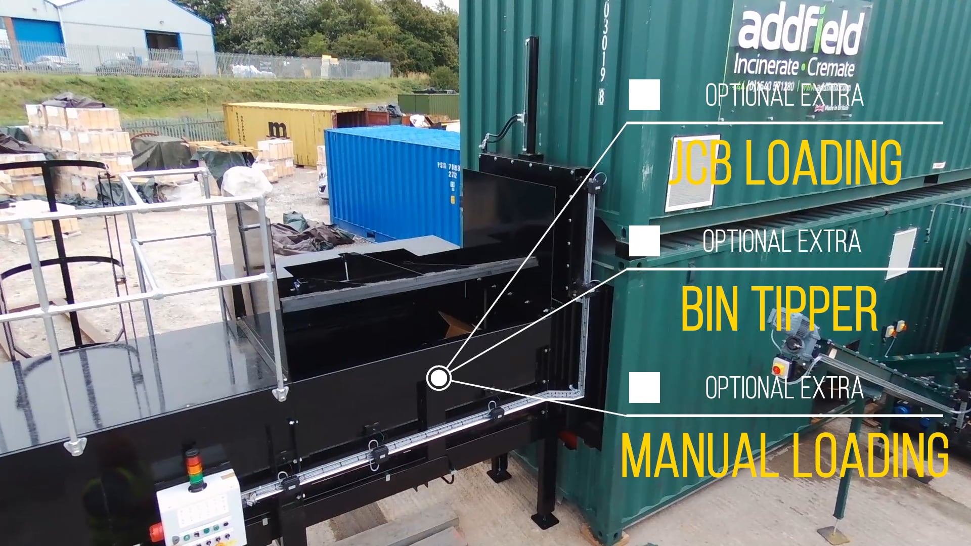 High Capacity waste incinerator from Addfield Environmental Systems